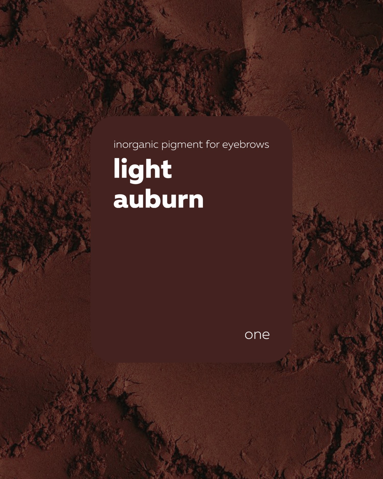 BROVI წარბის პიგმენტი light auburn